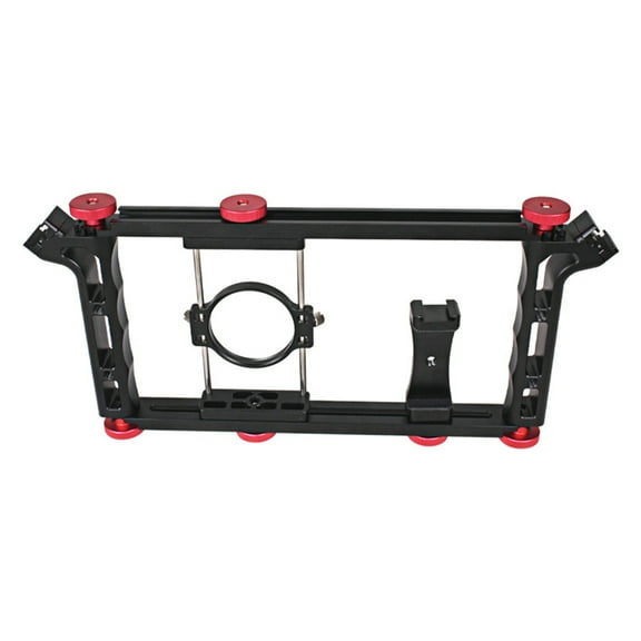 Professional Mobile Filmmaking Cage, Phone Cage, Aluminum Designs Expanding Frame Balances Stabilization