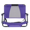 thumbnail image 3 of GCI Outdoor Big Comfort Stadium Chair with Armrests, Purple, 3 of 8