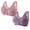 Pink, variant on Utoimkio 2 Pack Wireless Bras for Women Front Closure Push Up Bras for Women No Underwire Comfort Breathable Everyday Bras