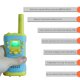 thumbnail image 5 of Juguetes Para Niño Radios portátiles para niños de 22 canales y 9.6 km, juguete duradero, ideal para cumpleaños, juegos de camping (2 unidades) Juguetes Para Bebe 1 Año, 5 of 7