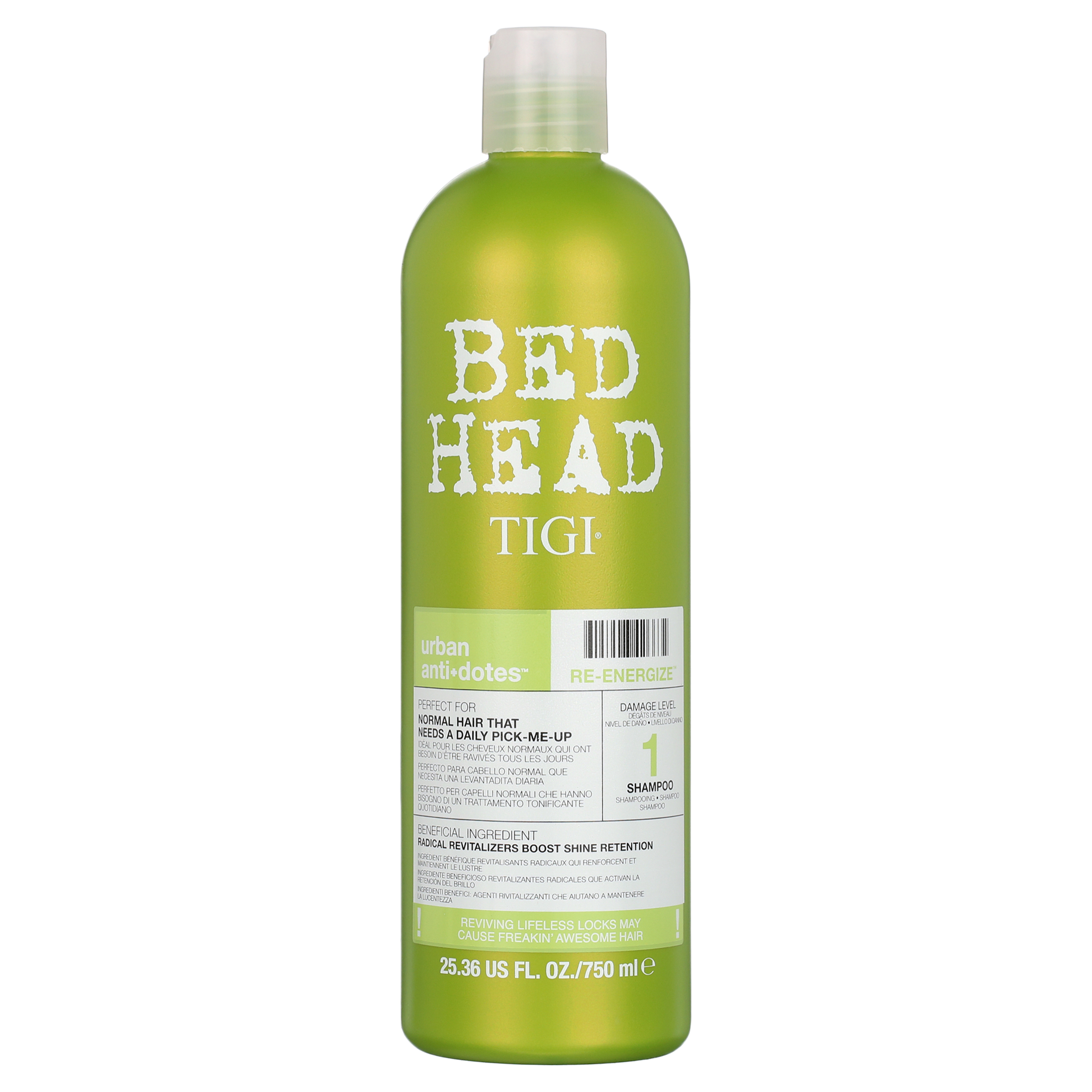 TIGI Bed Head Shampoo & Conditioner Re-Energize Set 25.36 OZ ea - image 2 of 8