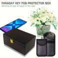 thumbnail image 5 of EASTIN Faraday Enclosure And a Set of Two Faraday Pouches for Vehicle Keys  a Faraday Bag Designed to Protect Key Fobs  a Signal-Blocking Box to Prevent Theft of Keyless Entry Systems., 5 of 5