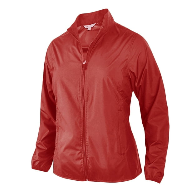 Monterey Club Women's Lightweight HiLow Full Zip Golf Jacket 2718