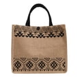 thumbnail image 1 of Bolso Hombro Gran Capacidad para Mujer Geométrico Vintage 2 Uds., 1 of 6