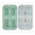 thumbnail image 1 of Molde for cubitos de hielo con forma de perro, bandeja de hielo con prensa de silicona for hacer hielo fácilmente en casa, 1 ud., 1 of 2