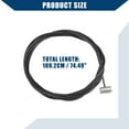 thumbnail image 5 of Unique Bargains 2 Set 72673-SHJ-A21 Inner Sliding Door Cable for Honda Odyssey 2005-2010 Durable Rubber Black, 5 of 7