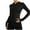 Black, variant on HAPIMO Women's Tops Quick Drying Long Sleeve Jackets Outfits Casual Windproof Yoga Sports Slim Stretch Shirts Vacation Fashion Stand Collar Zipper Pullovers Black L