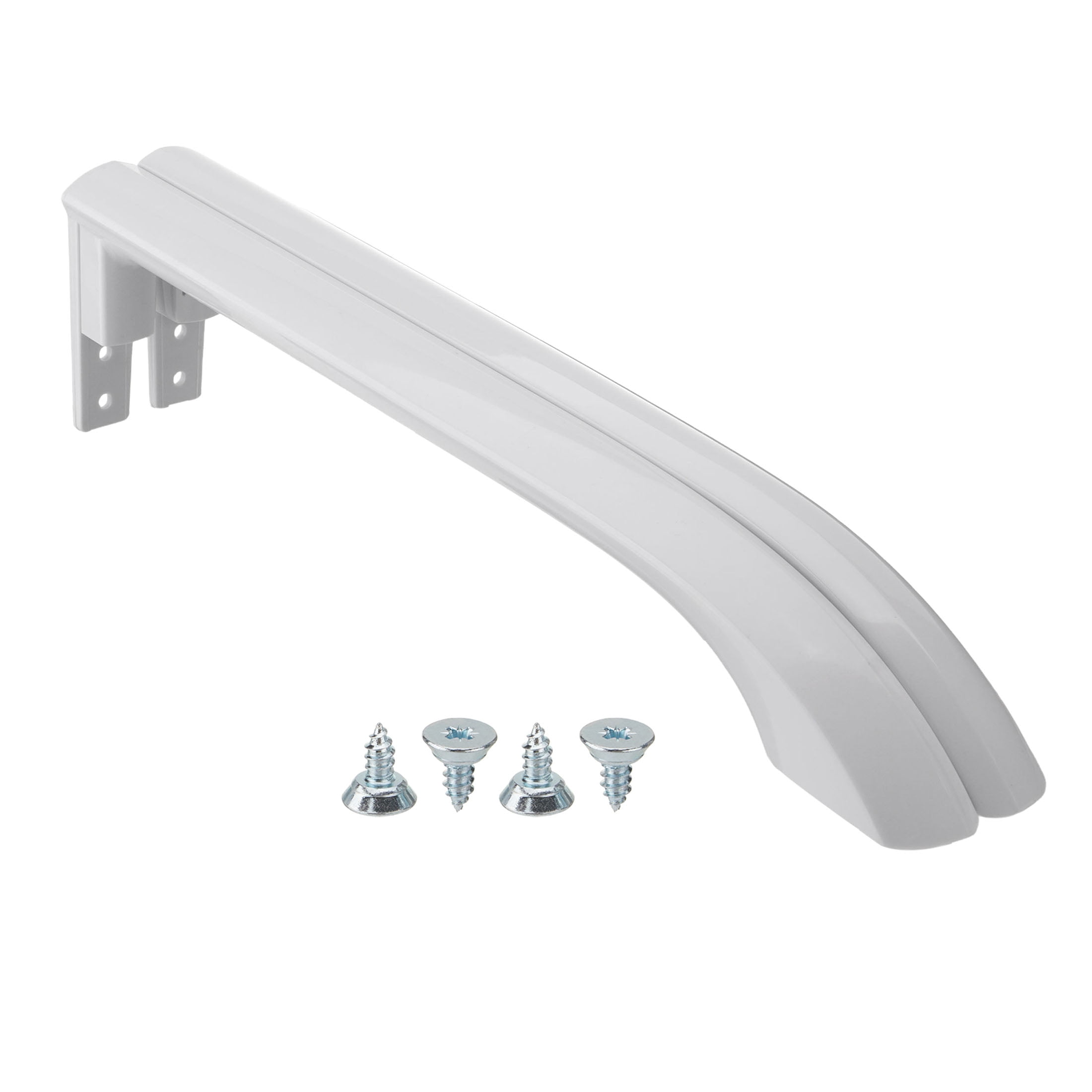 Refrigerator Door Handle Set 5304486359 5304506469 Compatible with Frigidaire Replaces 5304504507 242059501 242059504,White (2 pack)