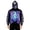 #10-Black, variant on Men's Halloween Skeleton Full Zip Hoodie Bone Print Drawstring Sweatshirt Party Top