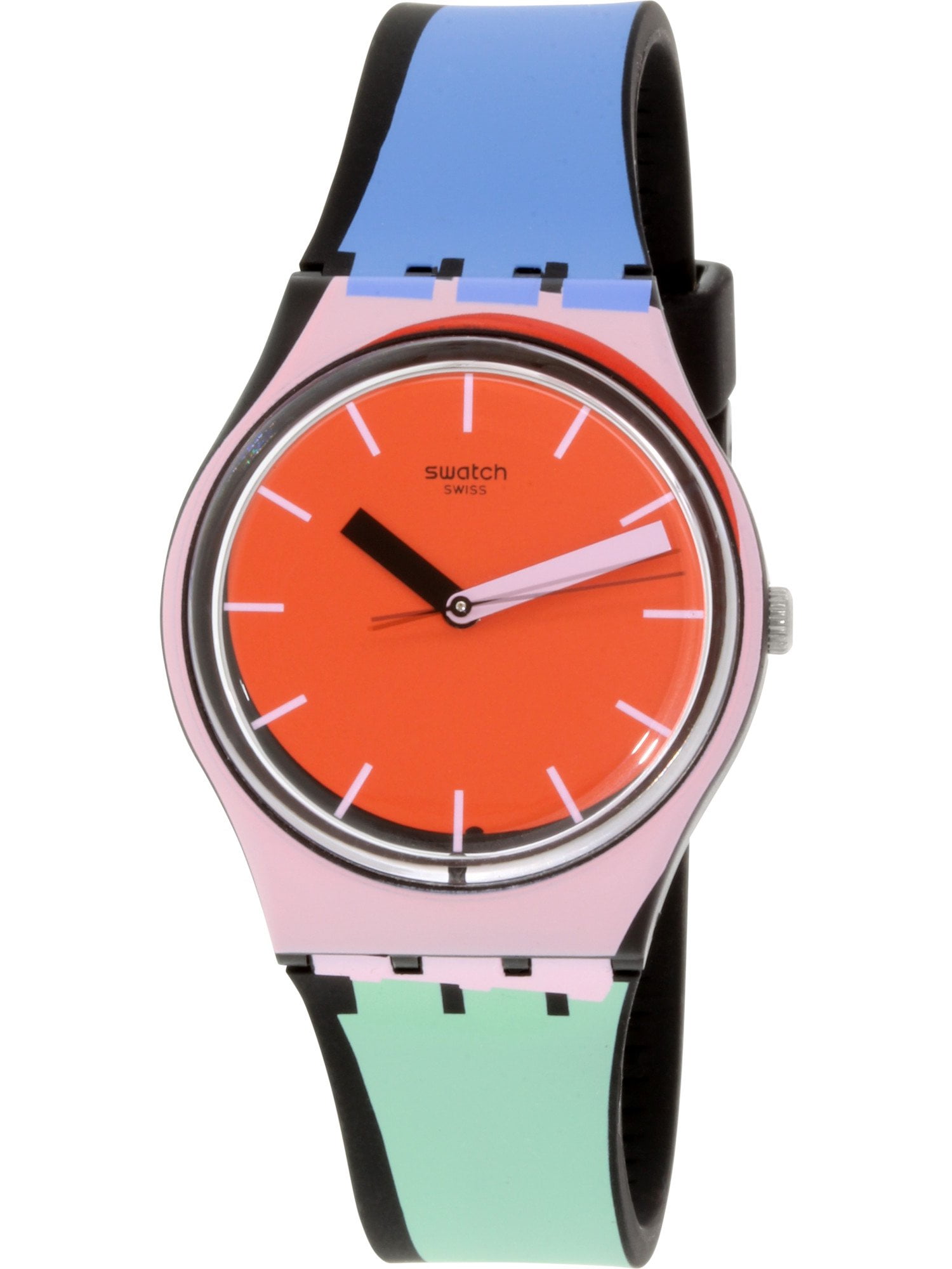Swatch Swatch Women s Originals GB286 Red Silicone Swiss Quartz 