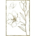 thumbnail image 2 of Sommers, Mindy 11x14 Black Ornate Wood Framed with Double Matting Museum Art Print Titled - Gold Philosophy I, 2 of 4