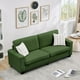 thumbnail image 1 of 83" Cozy Corduroy Couches, Modern Sofá tapizado con reposabrazos Anchos, Cloud con Asiento de Gran Formato Sofá, Estructura Resistente de Montaje Sencillo, 1 of 7