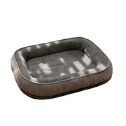 EGNMCR Washable Dog Bed All Season Versatile Dog Cage Mat Kitty Bed Pet Bed Kitty Mat Kitty Bed Fleece P et Bed