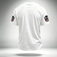 thumbnail image 3 of 9/11 25th Anniversary Never Forget Men's T-Shirt - Casual Memorial Pullover with Short Sleeve and Classic Crew Neck for Daily Tribute White M, 3 of 3