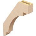 thumbnail image 5 of Ekena Millwork 3"W x 16"D x 22"H Aspen Rough Cedar Woodgrain TimberThane Knee Brace, Primed, 5 of 6