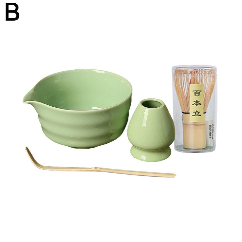 Bamboo Matcha Whisk & Bowl Set - 9 Pcs Traditional Japanese Tea Ceremony Kit