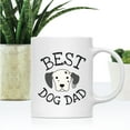 thumbnail image 2 of Koyal Wholesale Best Dog Dad Ceramic Coffee Mug, Dalmatian, 2 of 5