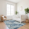 thumbnail image 7 of Addison Rugs Mayfield Premium Machine Washable Transitional Geometric Blue Rectangle Rug, 9' x 12', 7 of 7