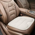 thumbnail image 7 of Leather Car Seat Cushion Universal Fit Breathable Mesh Driving Comfort Support Travel, 7 of 7