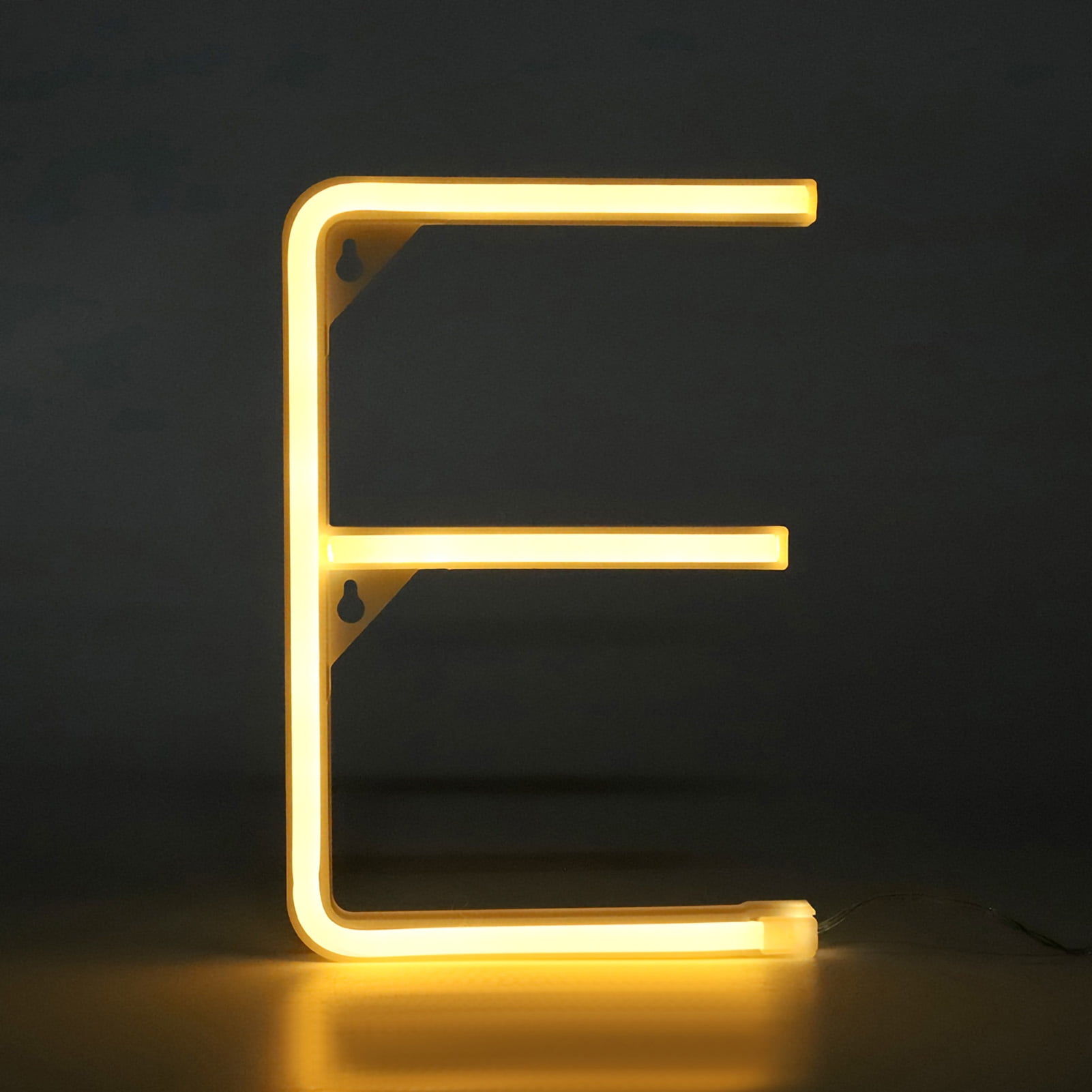 Letter Light, LED Light Source Letter Shaped Neon Letter Light, Cafes, Children's Room Outdoor