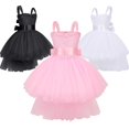 thumbnail image 2 of Disfraz de princesa para niña bebé, tutú tejido a mano, traje de felpa de lujo para fiesta de cumpleaños, espectáculo de escenario zhangyuxiang unisex, 2 of 2
