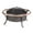 Multicolor, variant on Fire Sense Fire Pit Barzelonia Copper-look Firepit Included Screen Lift Tool & Cooking Grate-Round-26"