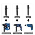 thumbnail image 3 of Firewood Log Splitter Drill Bit Removable Wood Splitting Drill Bit,32MM+42MM Heavy Duty Screw Cone Driver Wood Splitter, 3 of 5