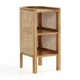 thumbnail image 3 of Manhattan Comfort Table d'Appoint Versailles en Canne Nature - Ensemble de 2, 3 of 3