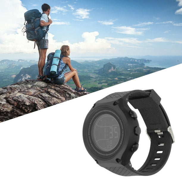 Sports Watch Military Watch Comfortable Band Backlight Multi Functional for Men for Cycling for Camping Black Dial Black Strap Black Dial Military Green Strap Walmart