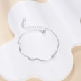 thumbnail image 4 of ASTRKIP Italian Horn Hand Bracelet 925 Sterling Silver Cornicello and Mano Cornuto Bracelet Ankle Italian Good Luck Protection Amulet Jewelry Gifts for Women, 4 of 6