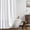 White, variant on Lipa Boho Farmhouse Shower Curtain,Rustic Linen Blend Grid Shower Curtain with Tassels,Bathroom Shower Curtain with 12 Hooks,Beige,72" x 72"
