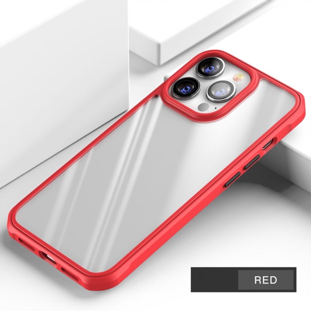 Carcasa De Teléfono Compatible Con Iphone 13 Funda De Teléfono Anticaída Funda Protectora Transparente Suave matsuzay EL017965-04
