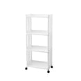 thumbnail image 1 of Matsuzay Estante organizador para suelo, estante de almacenamiento de plástico multicapa para cocina, hueco lateral para nevera, botella de Almacenamiento y organización del hogar, 1 of 6