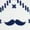 White, variant on Hipster Mustache Womens Soft Woven Cotton Elastic Waistband Sleep Pajama Pant Lounge Sleep Pant With Pockets And Drawstring-Medium