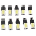 thumbnail image 1 of 10 bombillas LED T10 W5W COB para coche, para matrícula, luz de posición lateral, luz de mapa, luz de techo, 1 of 12