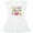 AA-White, variant on Inktastic Little Miss Jelly Bean Girls Toddler Dress