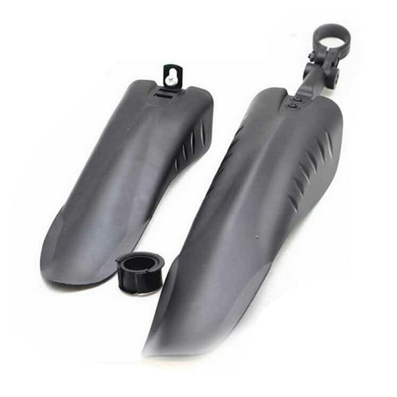 HOMEMAXS Durable Mountain Bike Tire Front and Rear Mud Guards Mudguard Set (Black)