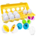 thumbnail image 1 of Huevos de Pascua Skrtuan a juego para niños pequeños de 1 a 3 años, 1 of 7