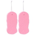 thumbnail image 1 of 2pcs Convenient Sponges Back Scrubbers Supple Bathing Rubbing PVA Sponges for Baby, 1 of 6