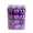 Purple, variant on Christmas Tree Decorations Indoor Balls 24 Pcs Christmas Hanging Balls Indoor Christmas Decor Xmas Drcorations Inside Christmas Tree Ball Ornaments Blue