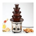 thumbnail image 4 of Fuente de chocolate, acero inoxidable, cascada de 4 niveles, 4 of 5