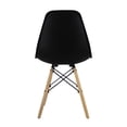 thumbnail image 2 of Set Comedor Oslo Melamina 120cm Nogal 4 sillas Eames Negro Mundo In Mundo in Minimalista, 2 of 13