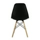 thumbnail image 3 of Set Comedor Oslo Melamina 120cm Negro 4 Sillas Eames Mundo In Minimalista, 3 of 12