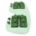thumbnail image 1 of Dual Foot Massager Roller, PP Promote Blood Circulation 2 In 1 Foot Massager Roller Easy Cleaning Relieve Discomfort Convenient To Store  For Home Purple,Green, 1 of 8