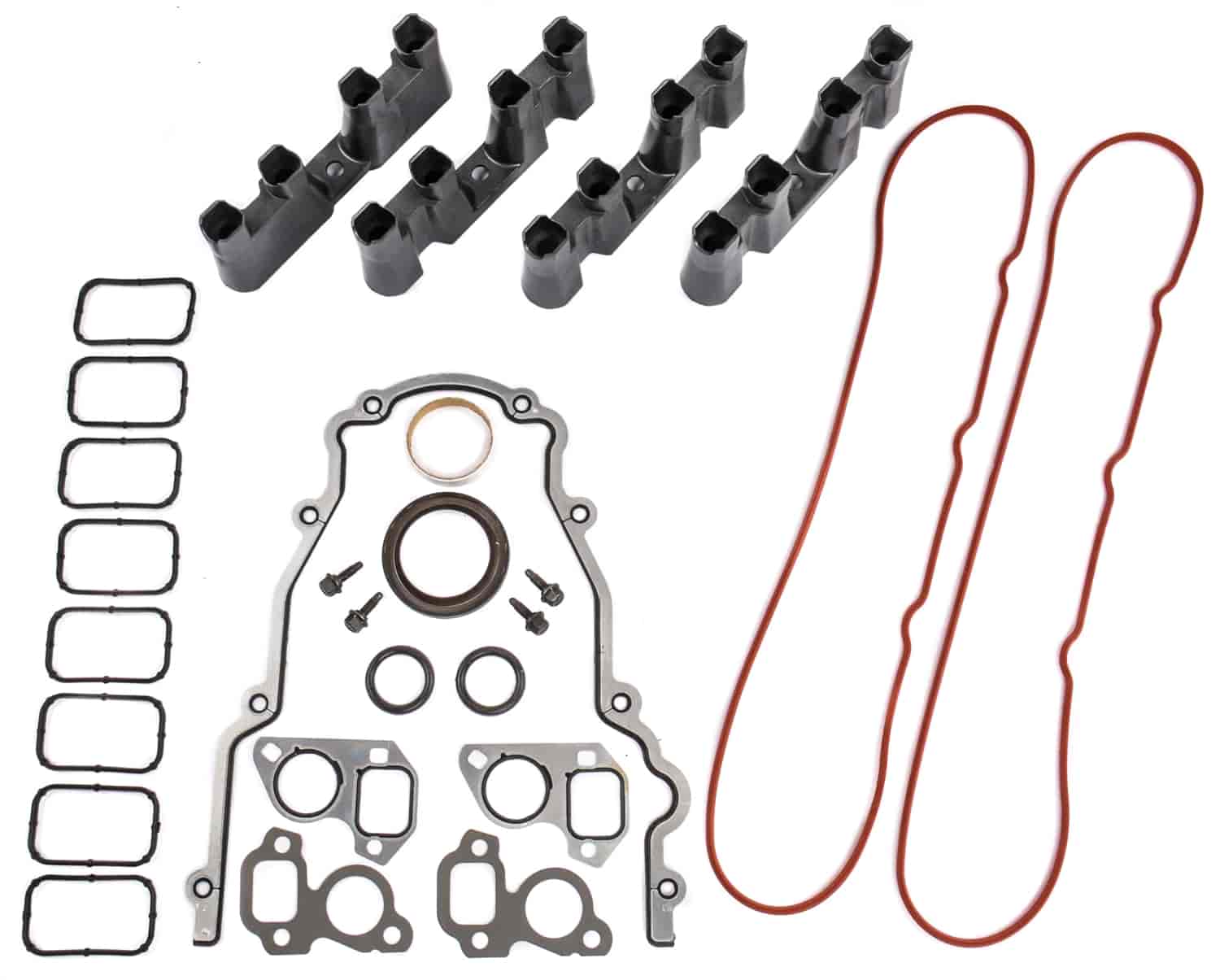 JEGS 210876 Cam Change Gasket Kit GM LS7 Includes (4) Lifter Guides (2