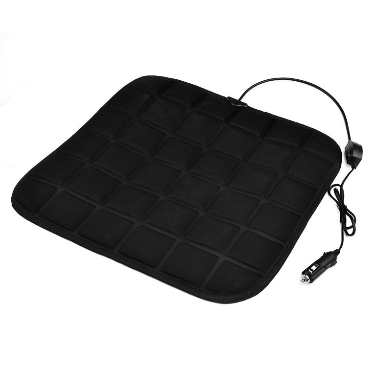 Heated Seat Cushion Seat Heater Warmer Cover Seat Pad Winter Single Seat  Electric Heating Pad