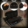 thumbnail image 4 of CASEMATIX Dice Box and Card Case for 9 RPG Dice Sets, Spell Cards, and Accessories with Embossed Dragon Design, 4 of 5