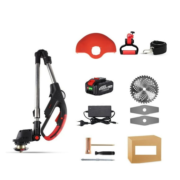 4000W Brushless Cordless Lawn Mower 36000RPM Electric Grass Trimmer Adjustable Garden Tools ,Easy to Use