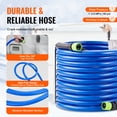 thumbnail image 5 of KFFKFF 75ft Warming Water Hose for RV, Warming Potable Water Hose Frost Protection down to -45°F, Auto Self-controlling, 5/8" I.D. equipped with 3/4" GHT Connector, Free from Lead and BPA, 5 of 9