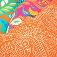thumbnail image 3 of Lush Decor Boho Chic Duvet Cover - Turquoise/Navy - Full/Queen, 3 of 8